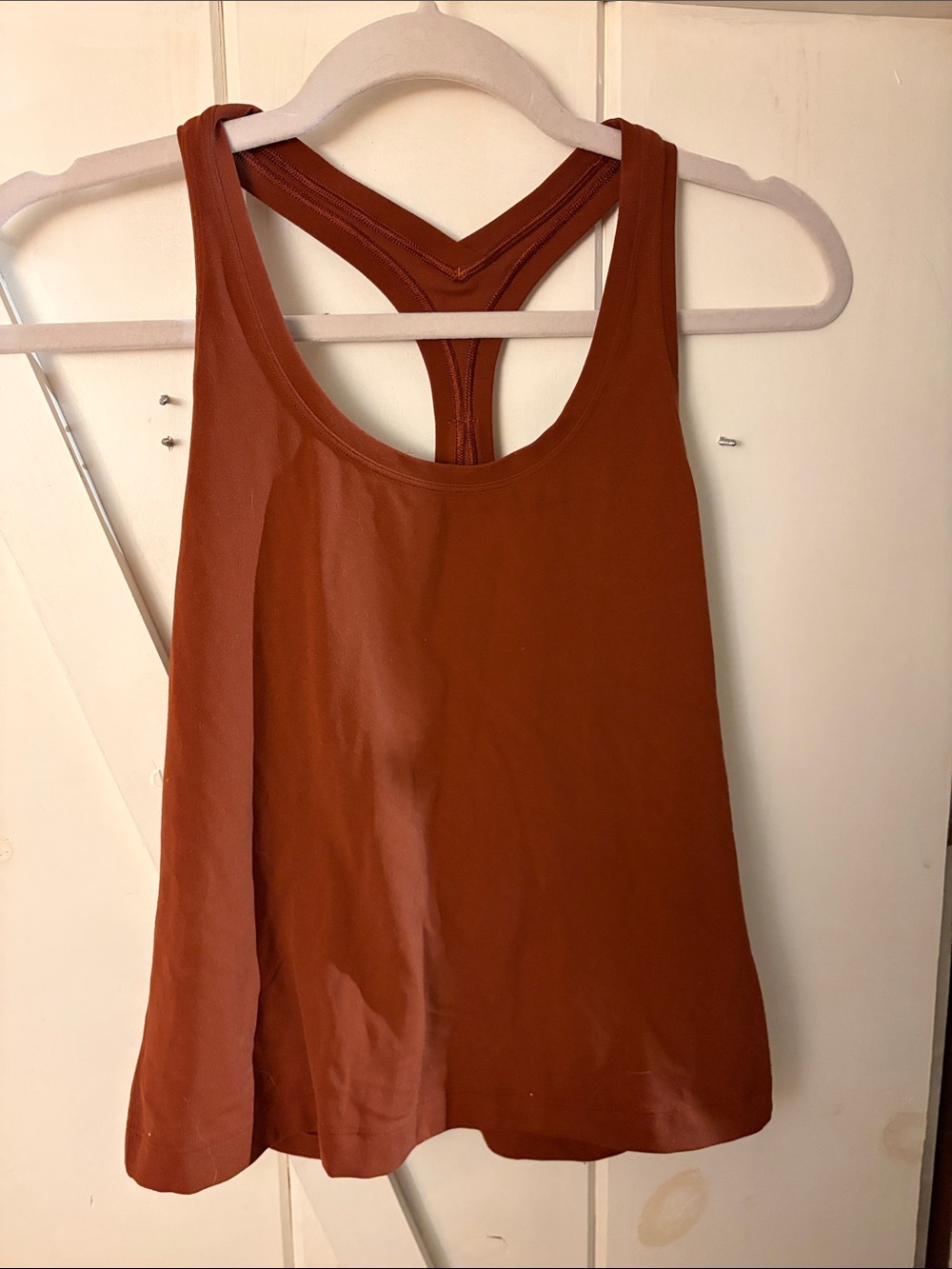 lululemon athletica Rust Racerback Tank